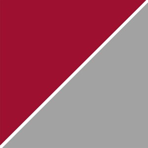 Jester Red and Silver Abstract