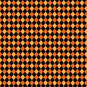 Magic Diamond Pattern Print