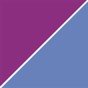 Raspberry and Blue Abstract