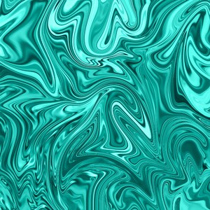 Turquoise Liquid Marble