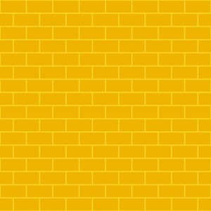 Yellow Brick Pattern