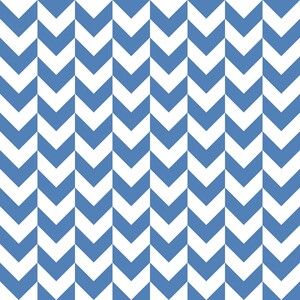 Royal Blue Chevron Pattern