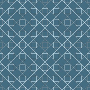 Navy Blue Geometric Pattern