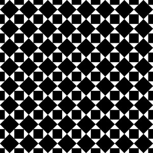 Black and White Geometric Pattern