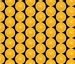 Orange Fruit Pattern