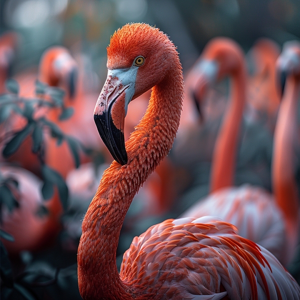 Flamingo Squad Print