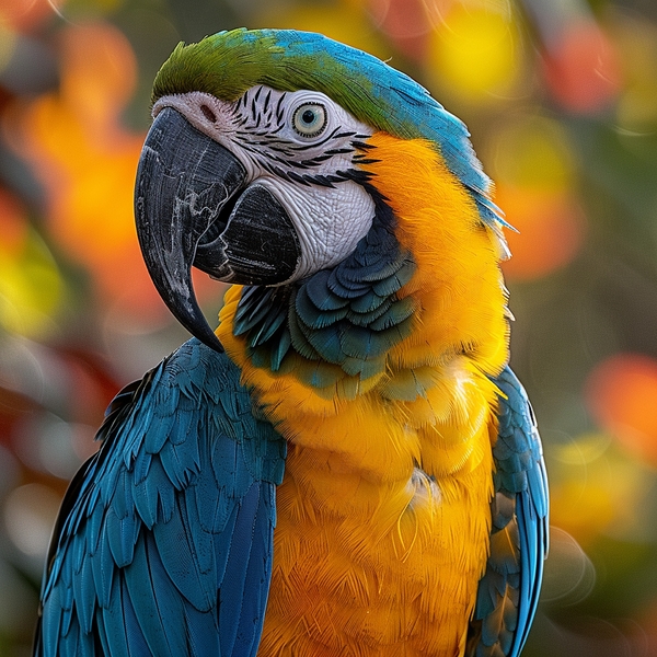 Breathtaking Macaw Print
