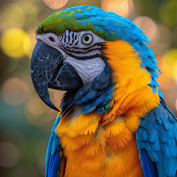 Macaw Parrot Print