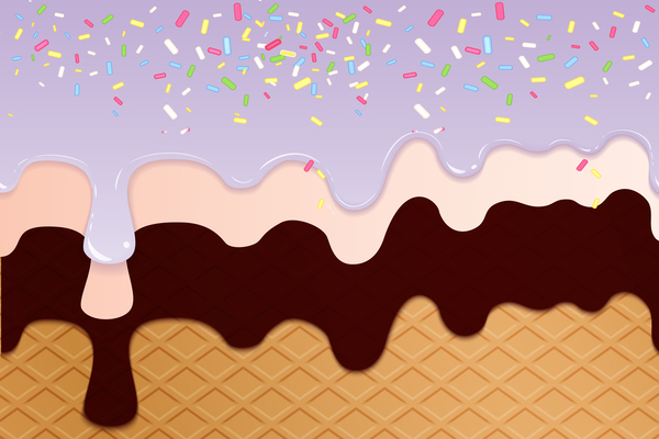 Rocky Road Marshmallow Waffle by rizu_designs
