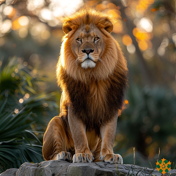 King Lion Print