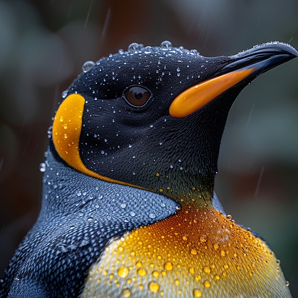 Melodic Penguin Print