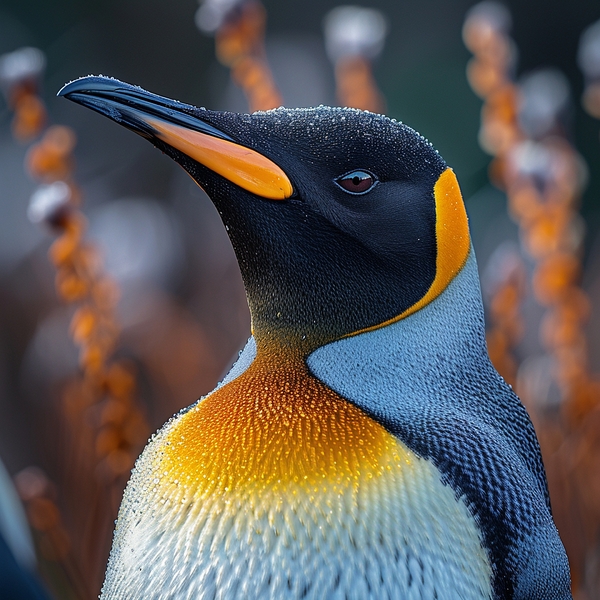 Arctic Chill Penguin by rizu_designs