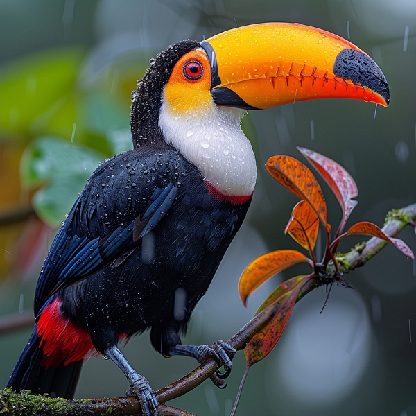 Tropical Beauty Toucan by rizu_designs