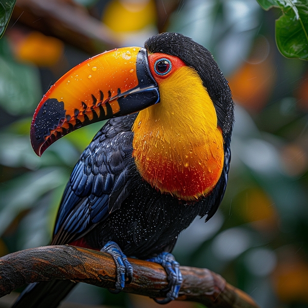 Majestic Toucan by rizu_designs