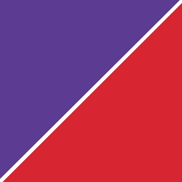 Red and Violet Abstract Print