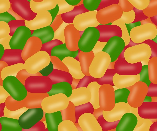 Seamless Candy Pattern  Print