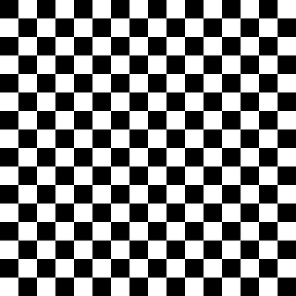 Black Check Pattern Print