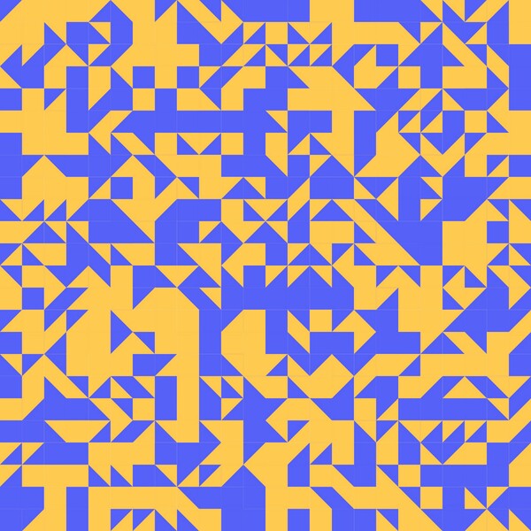 Modern Geometry Pattern by rizu_designs