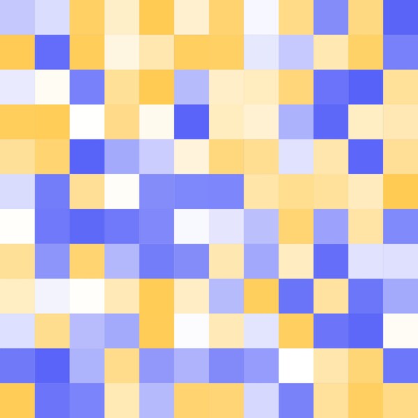 Mosaic Dots Pattern by rizu_designs