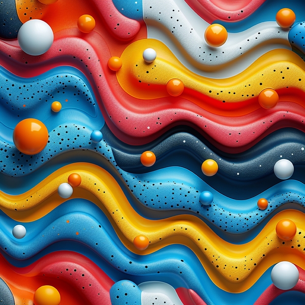 Abstract Realm Print