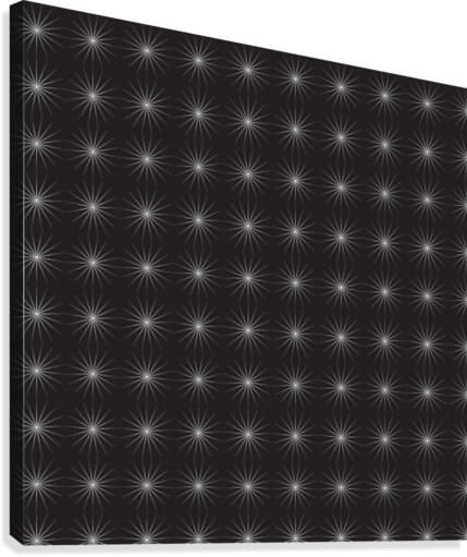 Shiny Pattern Art Canvas Print