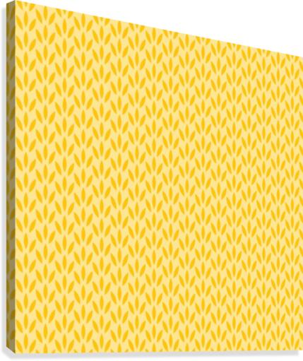  Yellow Flora Canvas Print