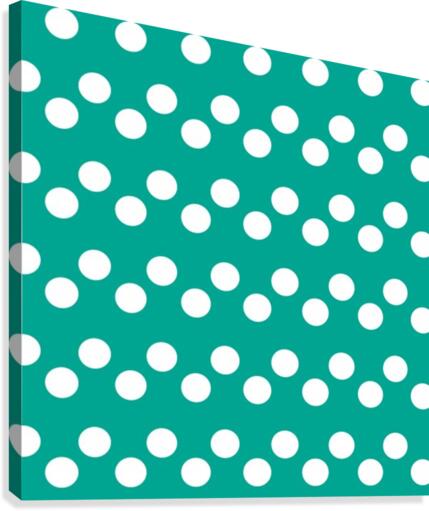 Arcadia Polka Dots Canvas Print