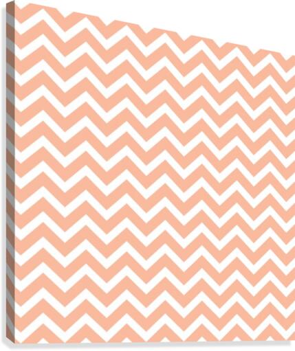 SIENNA CHEVRON Canvas Print