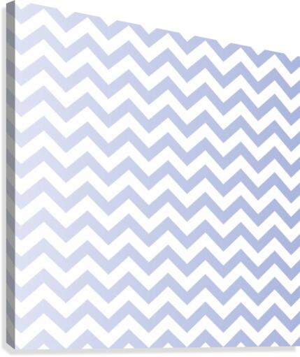 LAVENDER CHEVRON Canvas Print