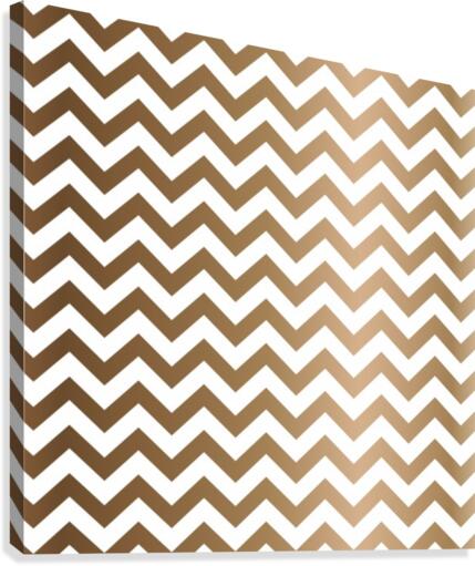 POTATO CHEVRON Canvas Print