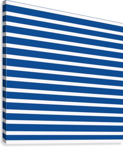 YALE Stripes Canvas Print
