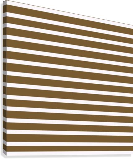 PEANUT Stripes Canvas Print