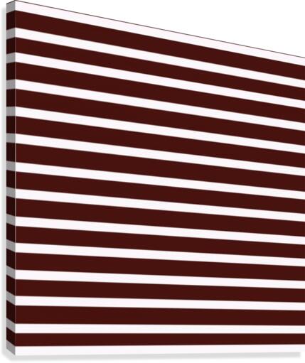 Peach Stripes Canvas Print