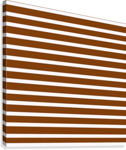 CLAY Stripes Canvas Print