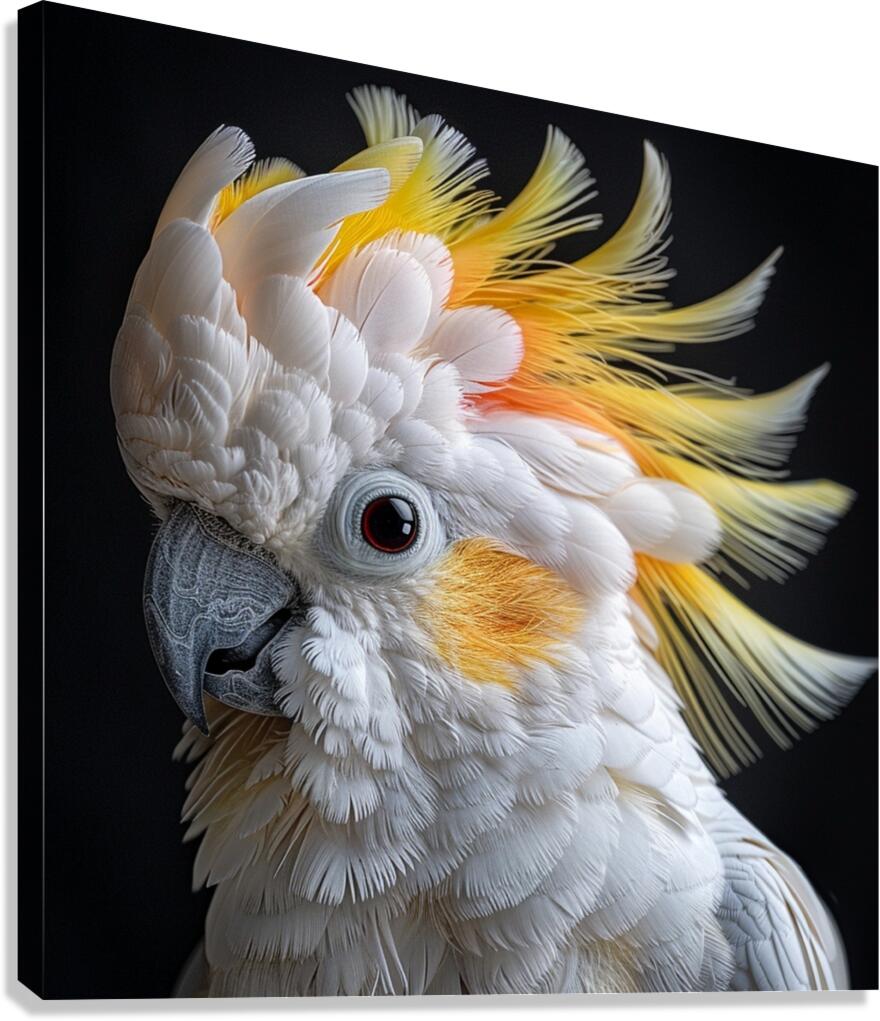 Sulphur Crested cockatoo Canvas Print