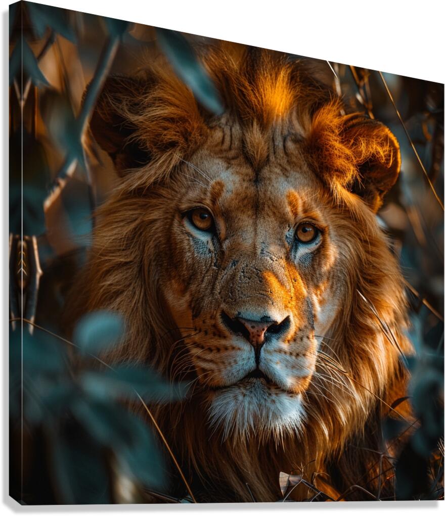 Supreme Lion Canvas Print