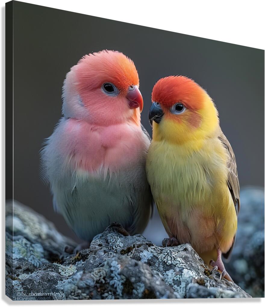 Sweet Couple Canvas Print