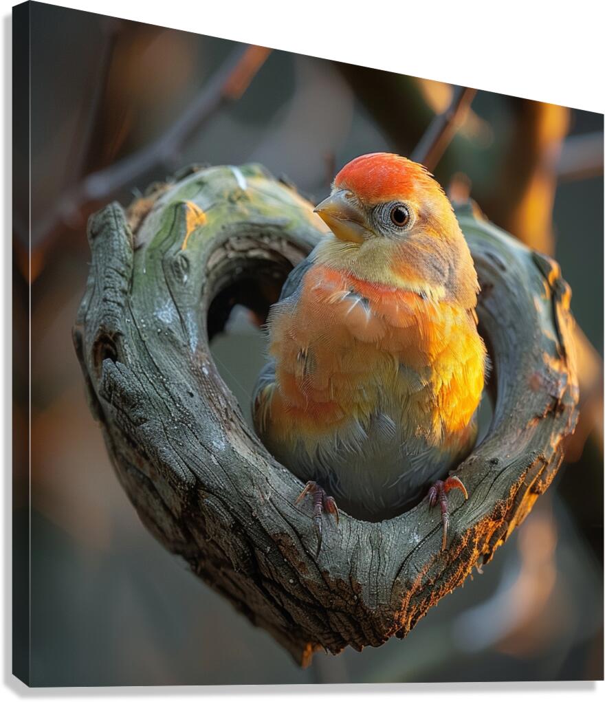 Soulful Bird Canvas Print