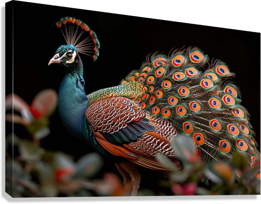 Peafowl Canvas Print