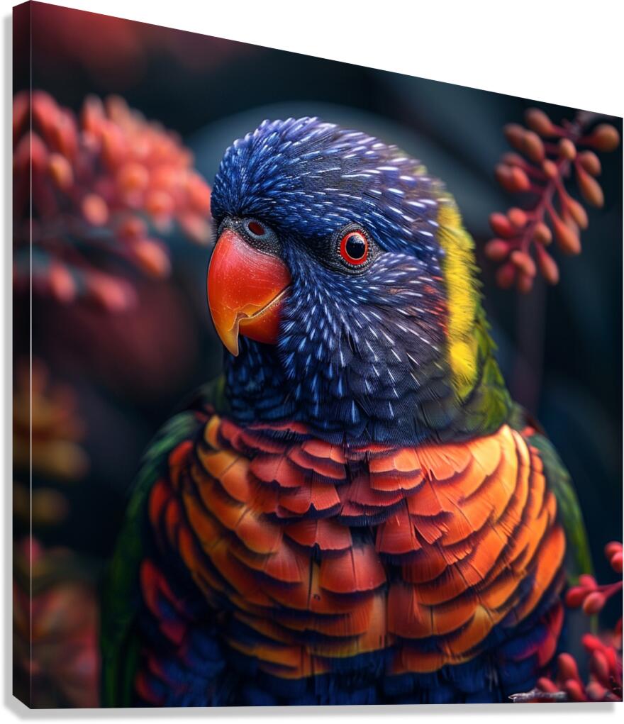Lorikeet Bird Canvas Print