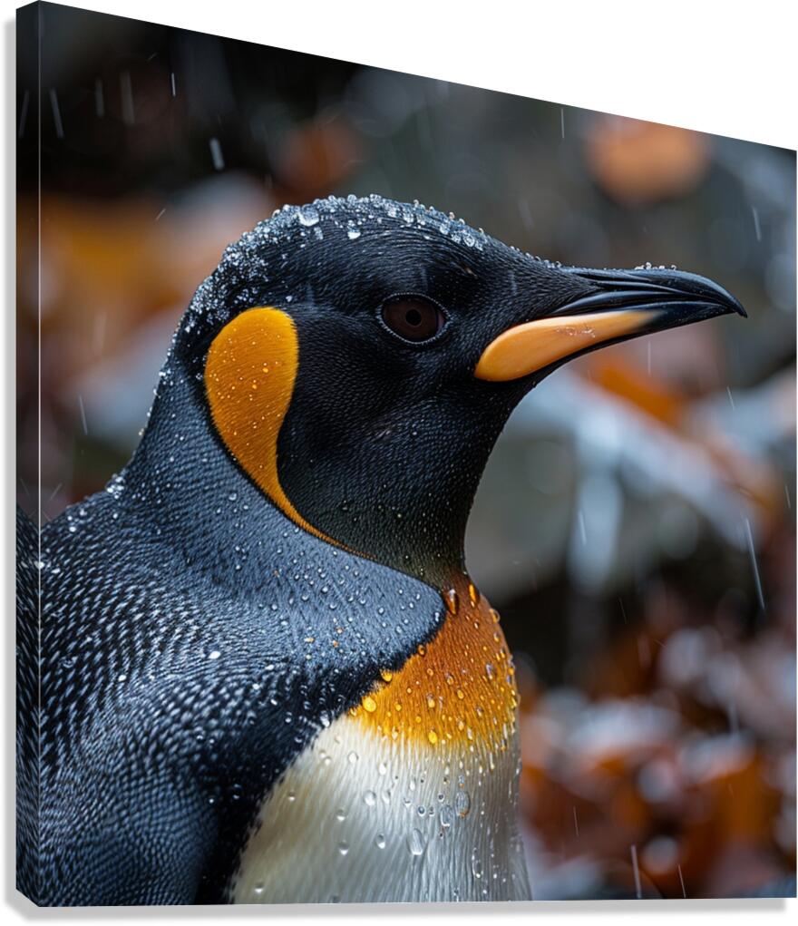 Charming Penguin Canvas Print