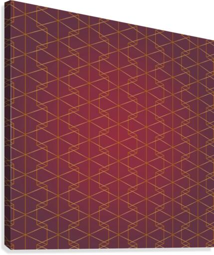 Elegant Geometric Pattern Canvas Print