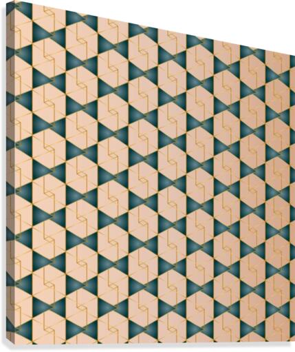 Beautiful Royal Pattern Canvas Print