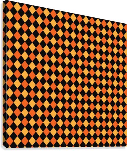 Magic Diamond Pattern Canvas Print