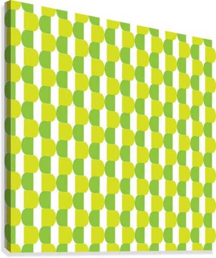 Green Seamless Pattern Canvas Print