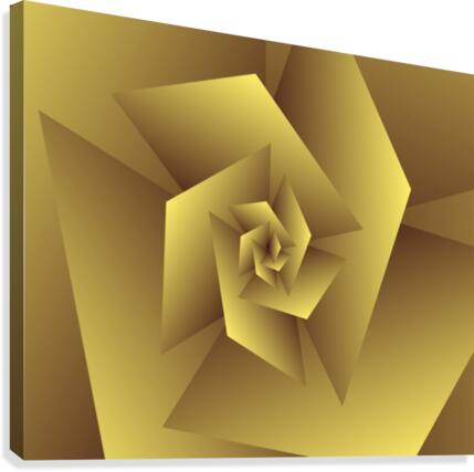 Abstract Triangle Canvas Print