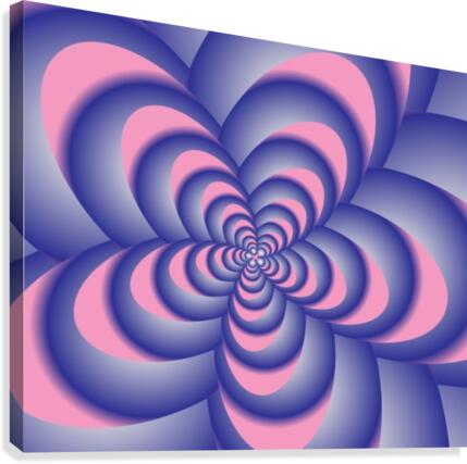Spiral Sofa Canvas Print