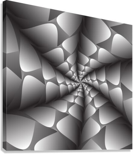 Twisted Paper Canvas Print