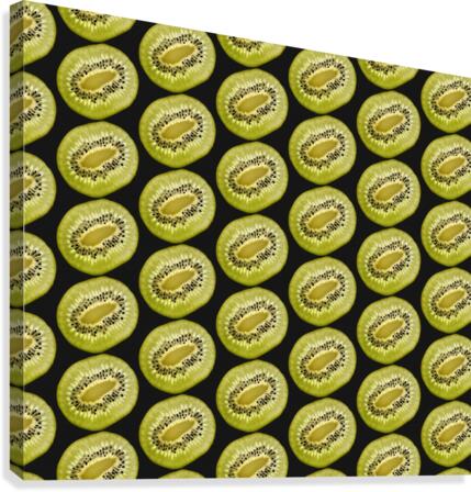 Kiwi Pattern Canvas Print
