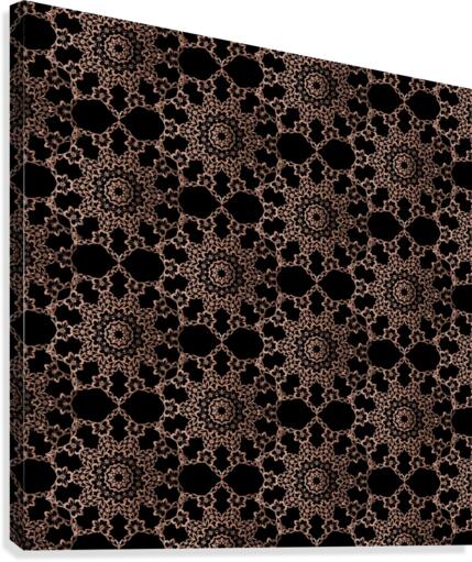 Arabesque Elegant Pattern Canvas Print